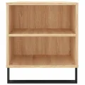 Table basse chêne sonoma 102x44,5x50 cm bois d'ingénierie