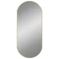 Miroir mural Doré 90x40 cm Ovale