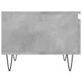 Tables basses 2 pcs gris béton 50x46x35 cm bois d'ingénierie