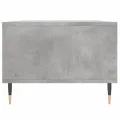 Table basse Gris béton 90x50x36,5 cm Bois d'ingénierie