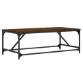 Table basse Chêne marron 100x50x35 cm Bois d'ingénierie