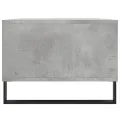 Table basse Gris béton 90x50x36,5 cm Bois d'ingénierie