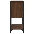 Buffet chêne marron 100x36x85 cm bois d'ingénierie