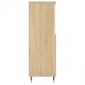 Buffet haut Chêne sonoma 60x36x110 cm Bois d'ingénierie