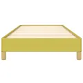 Cadre de lit Vert 80x200 cm Tissu