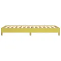Cadre de lit Vert 80x200 cm Tissu