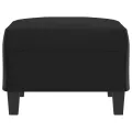 Repose-pied Noir 70x55x41 cm Similicuir