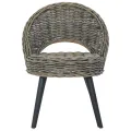 Chaise-canapé Kubu Rotin Noir