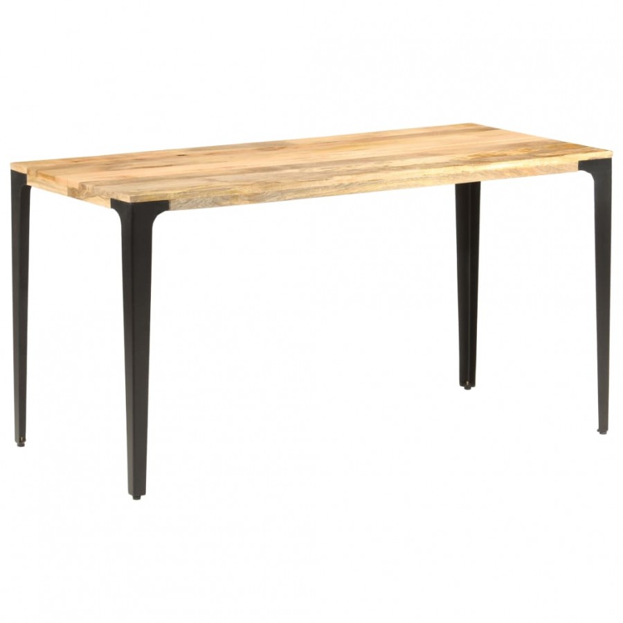 Table de salle à manger 140x70x76 cm Bois de manguier massif