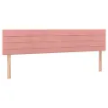 cadre de lit avec matelas Rose 180x200 cm Velours