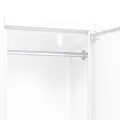 Armoire à casiers Blanc 38x45x180 cm Acier