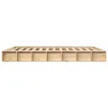 Cadre de lit 180x200 cm Super King Bois massif