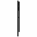 Tête de lit métal noir 107 cm