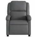 Fauteuil inclinable Gris Similicuir