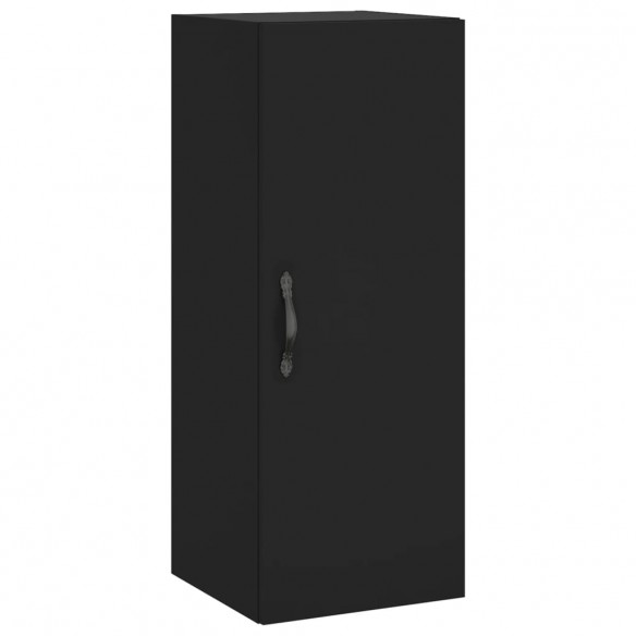 Armoire murale noir 34,5x34x90 cm bois d'ingénierie