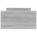 Cadre de lit sonoma gris 75x190 cm petit simple bois ingénierie