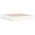 Cadre de lit blanc 180x200 cm super king