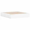Cadre de lit blanc 180x200 cm super king