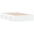 Cadre de lit blanc 120x190 cm petit double