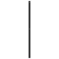 Tête de lit métal noir 75 cm