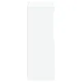 Armoire latérale avec éclairage LED blanc bois d'ingénierie