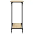 Table console chêne sonoma 101x30,5x75 cm bois d'ingénierie