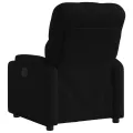 Fauteuil inclinable Noir Tissu