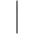 Tête de lit métal noir 100 cm