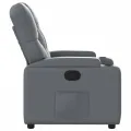 Fauteuil inclinable Gris Similicuir