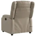 Fauteuil de massage inclinable Cappuccino Similicuir