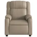 Fauteuil de massage inclinable Cappuccino Similicuir