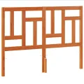 Tête de lit cire marron 135 cm bois massif de pin