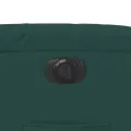 Fauteuil inclinable électrique Vert foncé Tissu