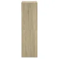 Armoire à chaussures chêne sonoma 60x34x116cm Bois d'ingénierie