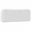 Coussin de tête de lit blanc 140 cm similicuir
