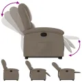 Fauteuil inclinable Cappuccino Similicuir