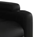 Fauteuil inclinable Noir Similicuir