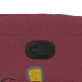 Fauteuil de massage inclinable Rouge bordeaux Tissu
