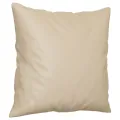 Ensemble de canapés 2 pcs avec coussins Crème Tissu microfibre