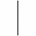 Tête de lit métal noir 107 cm