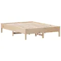 Cadre de lit 140x190 cm bois de pin massif