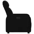 Fauteuil inclinable Noir Tissu