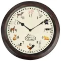 Esschert Design Horloge avec sons d'animaux de ferme