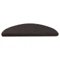 Tapis d'escalier autocollants 15 pcs 56x17x3 cm Noir