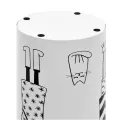 Porte-parapluie Femmes Acier Blanc