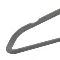 Cintres antidérapants 20 pcs Gris Velours