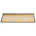 Tapis d'escalier autocollants 15 pcs 65x21x4 cm Anthracite