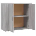 Buffet Sonoma gris 80x33x70 cm Bois d'ingénierie