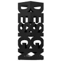 Porte-parapluie Design Acier Noir