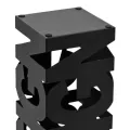 Porte-parapluie Design Acier Noir